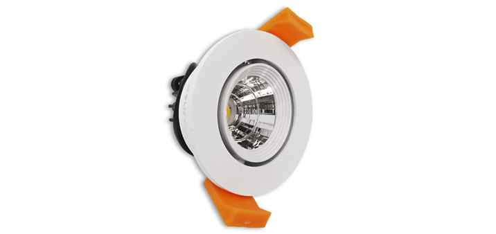 Carmen27 LED Einbaustrahler 3W Ø 70mm dimmbar