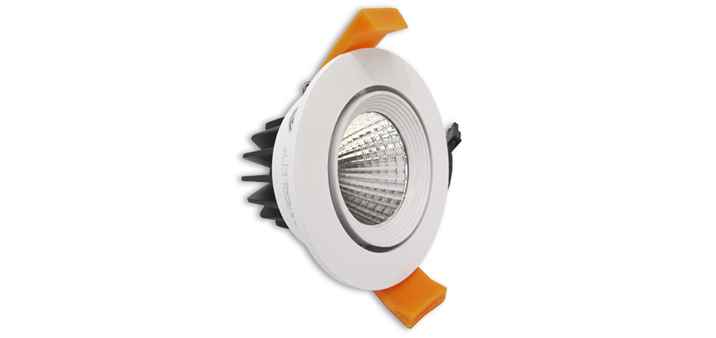Carmen27 LED Einbaustrahler 6W Ø 80 mm dimmbar