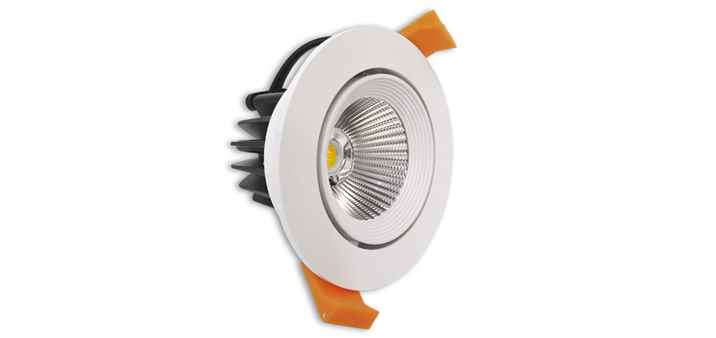 Carmen27 LED Einbaustrahler 9W Ø 90 mm dimmbar