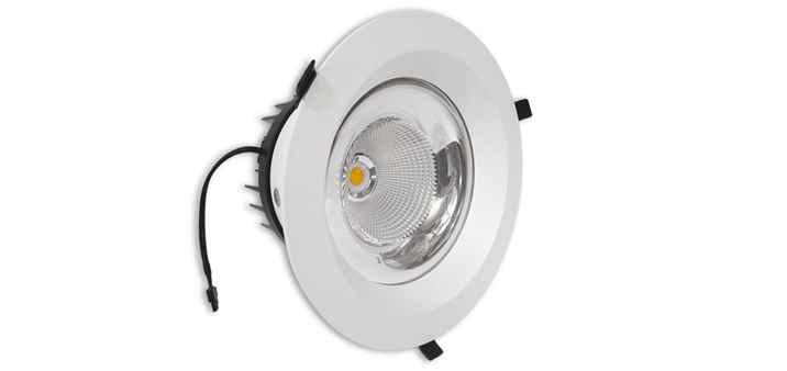 Carmen26 LED Einbaustrahler 45W Ø 240 mm dimmbar