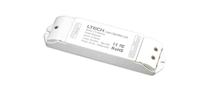 LED RGBW 4-Kanal Repeater 3040 12–24V