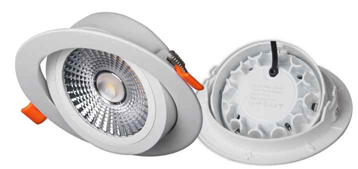 Koo LED Einbauleuchte 6W Ø 85 mm, dimmbar