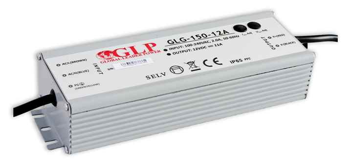 GLP LED Netzteil 12 / 24 Volt 150 Watt