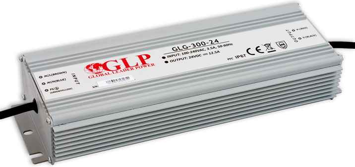 GLP LED Netzteil 12 / 24 Volt 300 Watt