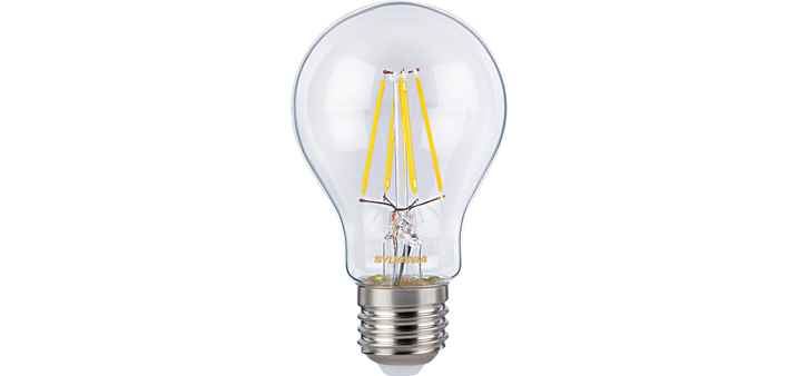 Toledo Filament LED Birne A60 5W E27 warmweiß